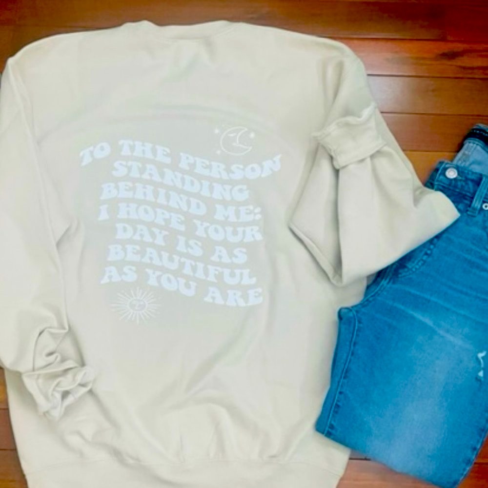 Fresh off the press, Handmade Gildan Soft style Crewneck